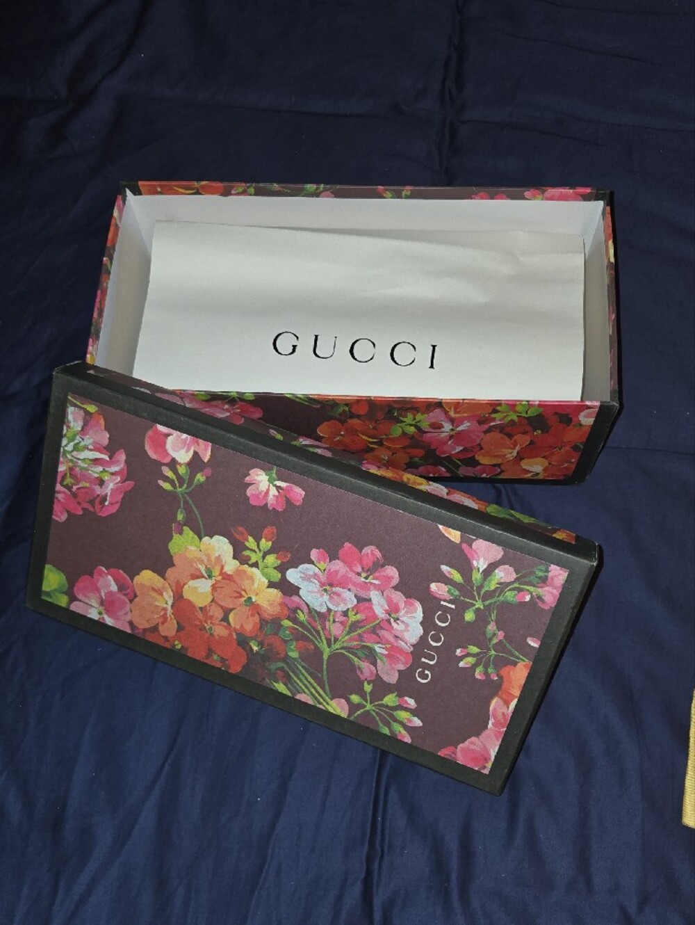 Luxury Designer Packaging Set - Gucci & Louis Vuitton Dust Bag and Shoe Boxes - Picture 2 of 15
